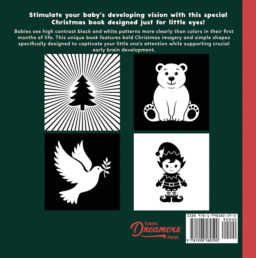 My First Christmas: A High Contrast Baby Book