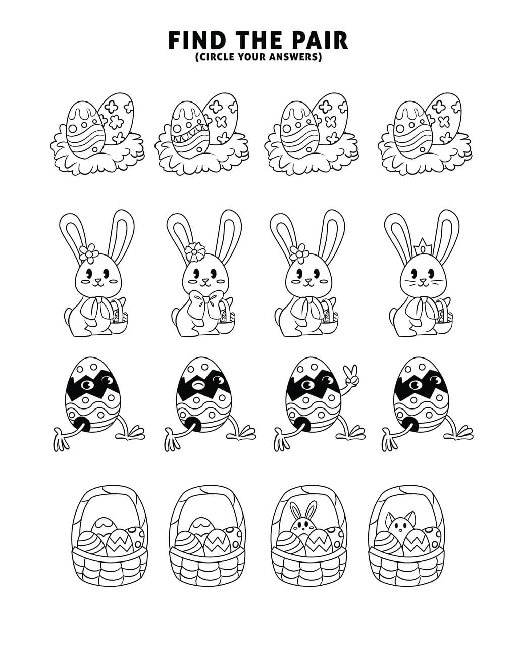 Easter Activity Book for Kids Ages 6-8 (Spiral Edition)