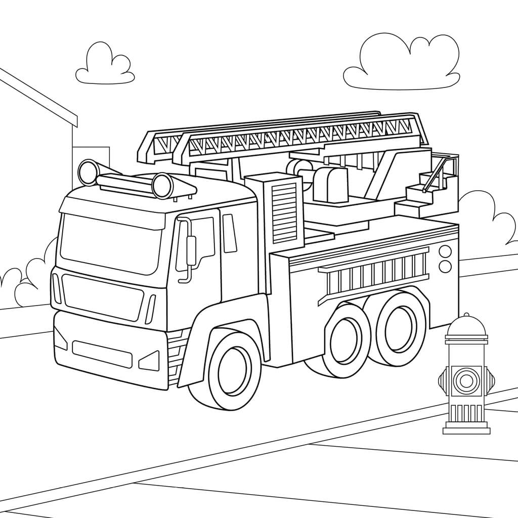 Cars and Trucks and Things That Go Coloring Book
