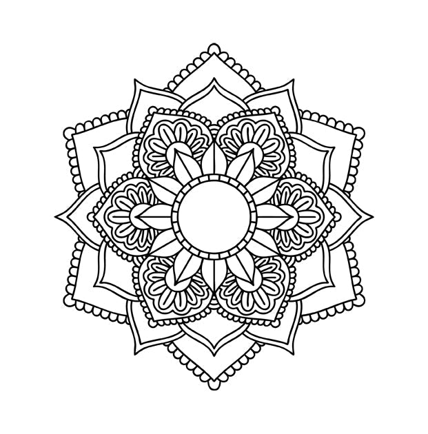 Mindful Mandalas Coloring Book for Kids (Spiral Edition)