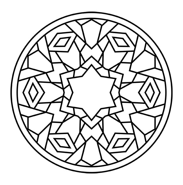 Mindful Mandalas Coloring Book for Kids (Spiral Edition)