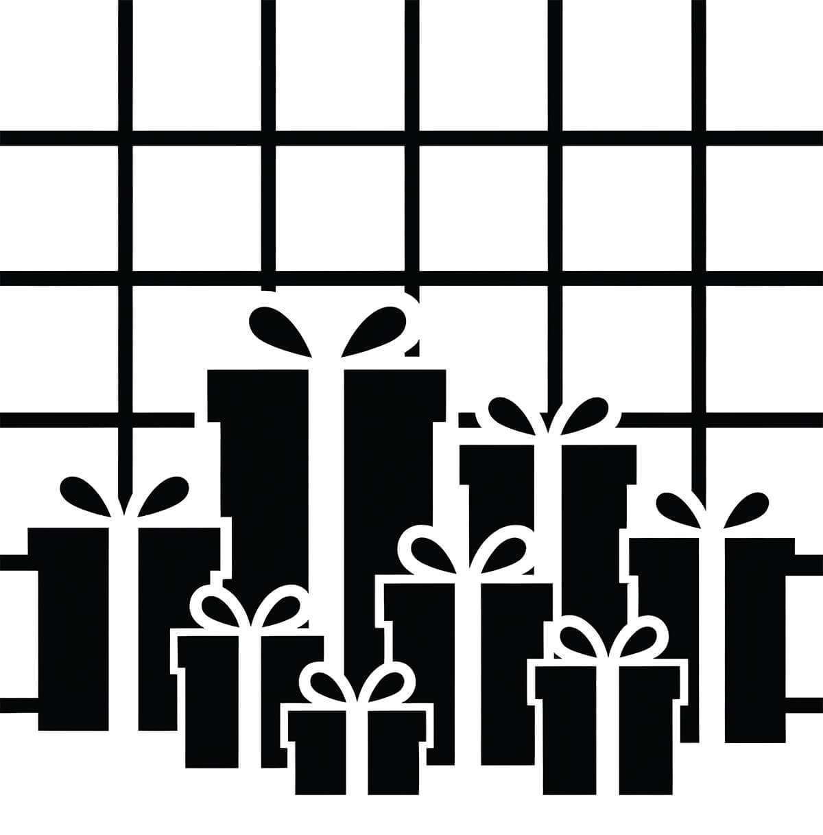 My First Christmas: A High Contrast Baby Book