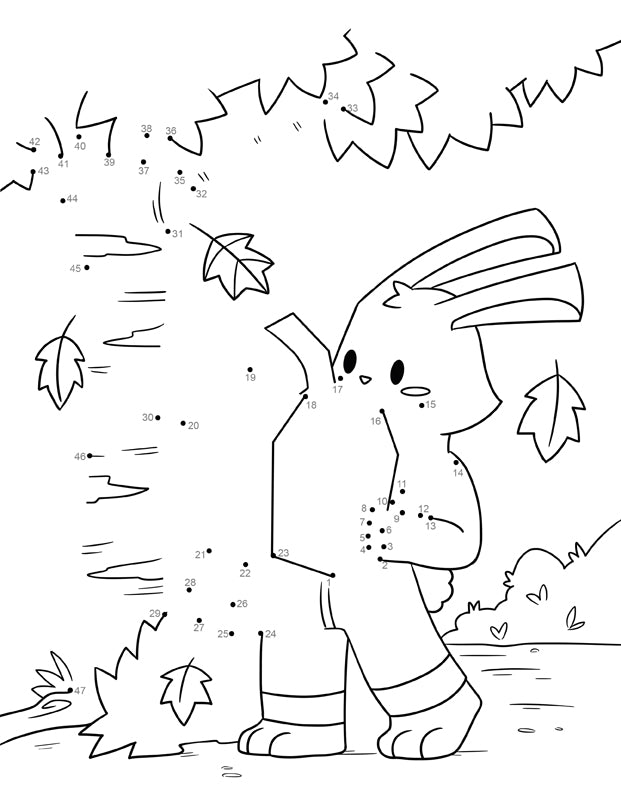 Punkt zu Punkt Buch für Kinder von 4-8 Jahren