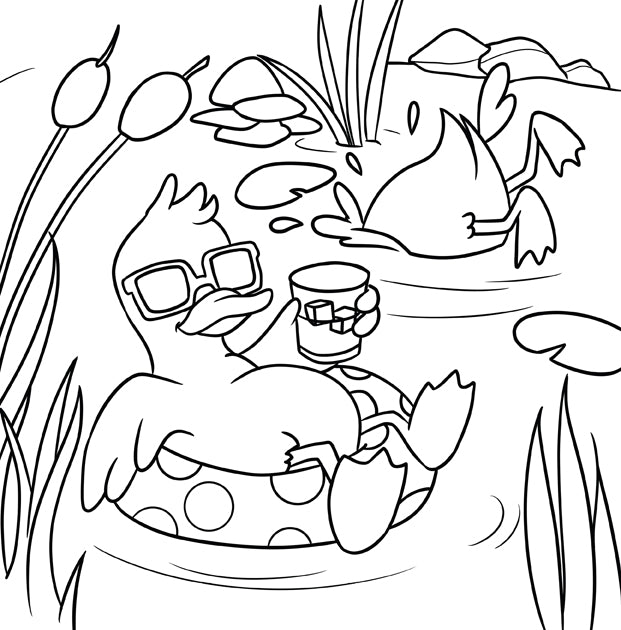 Bauernhof Tiere Malbuch