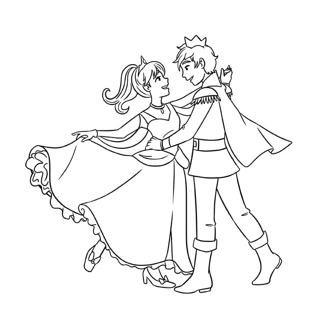 Princesse livre de coloriage: Pour les enfants de 4 à 8 ans et de 9 à 12 ans