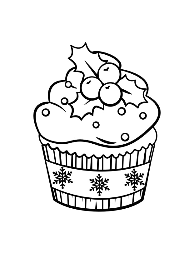 Kerst kleurboek voor kleuters: Voor kinderen van 2-4 jaar