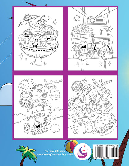 Color Your Cravings: A Junk Food Coloring Book