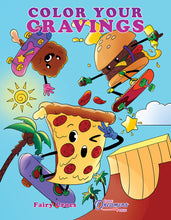 Load image into Gallery viewer, Color Your Cravings: A Junk Food Coloring Book for Kids Ages 6-8, 9-12
