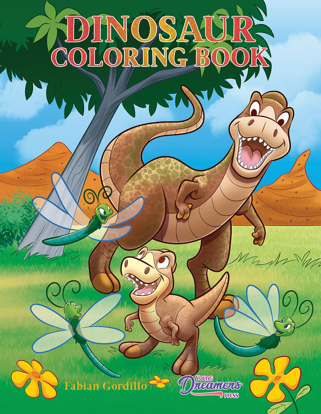 Dinosaur Coloring Book: For Kids Ages 4-8, 9-12
