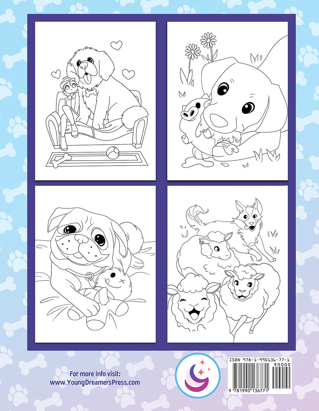 Dog Coloring Book for Kids