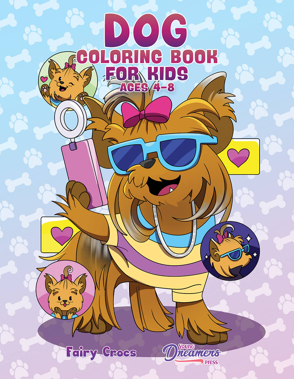 Dog Coloring Book for Kids