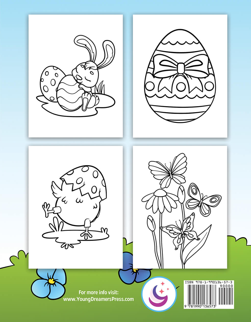 Easter Coloring Book for Toddlers