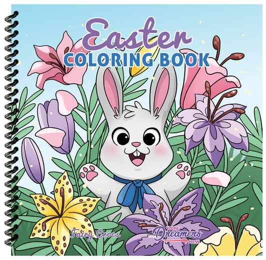 Easter Coloring Book for Kids (Spiral Edition)