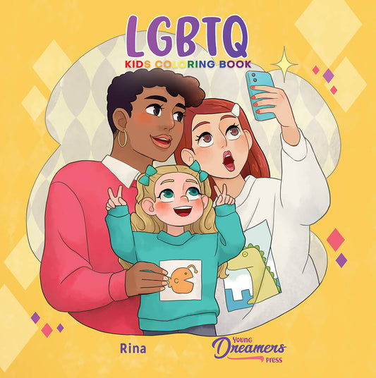 LGBTQ Kids Coloring Book