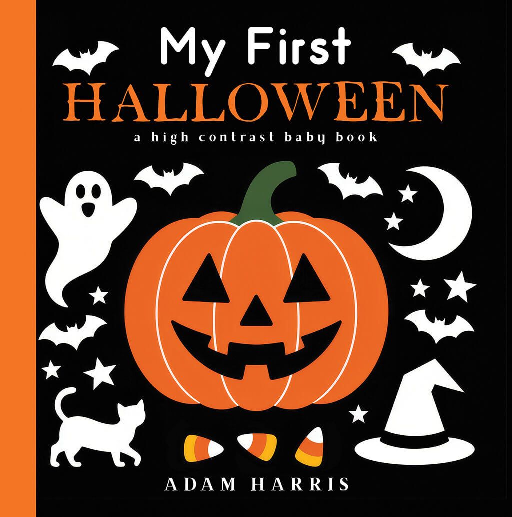 My First Halloween: A High Contrast Baby Book (Hardcover)