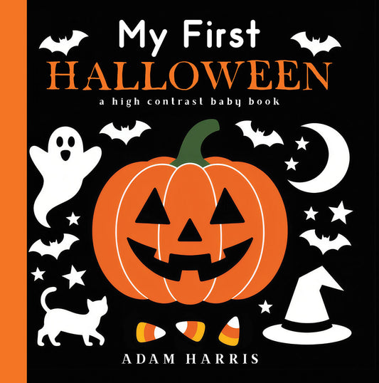 My First Halloween: A High Contrast Baby Book (Hardcover)