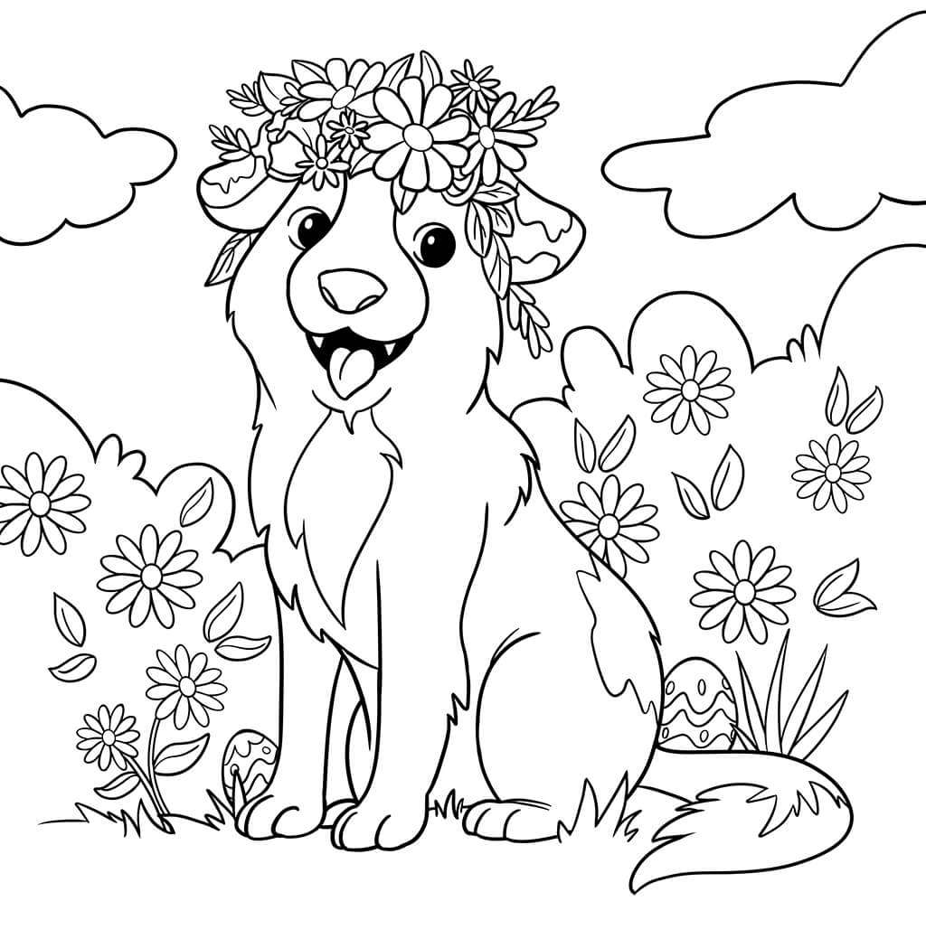 Libro de colorear de Pascua