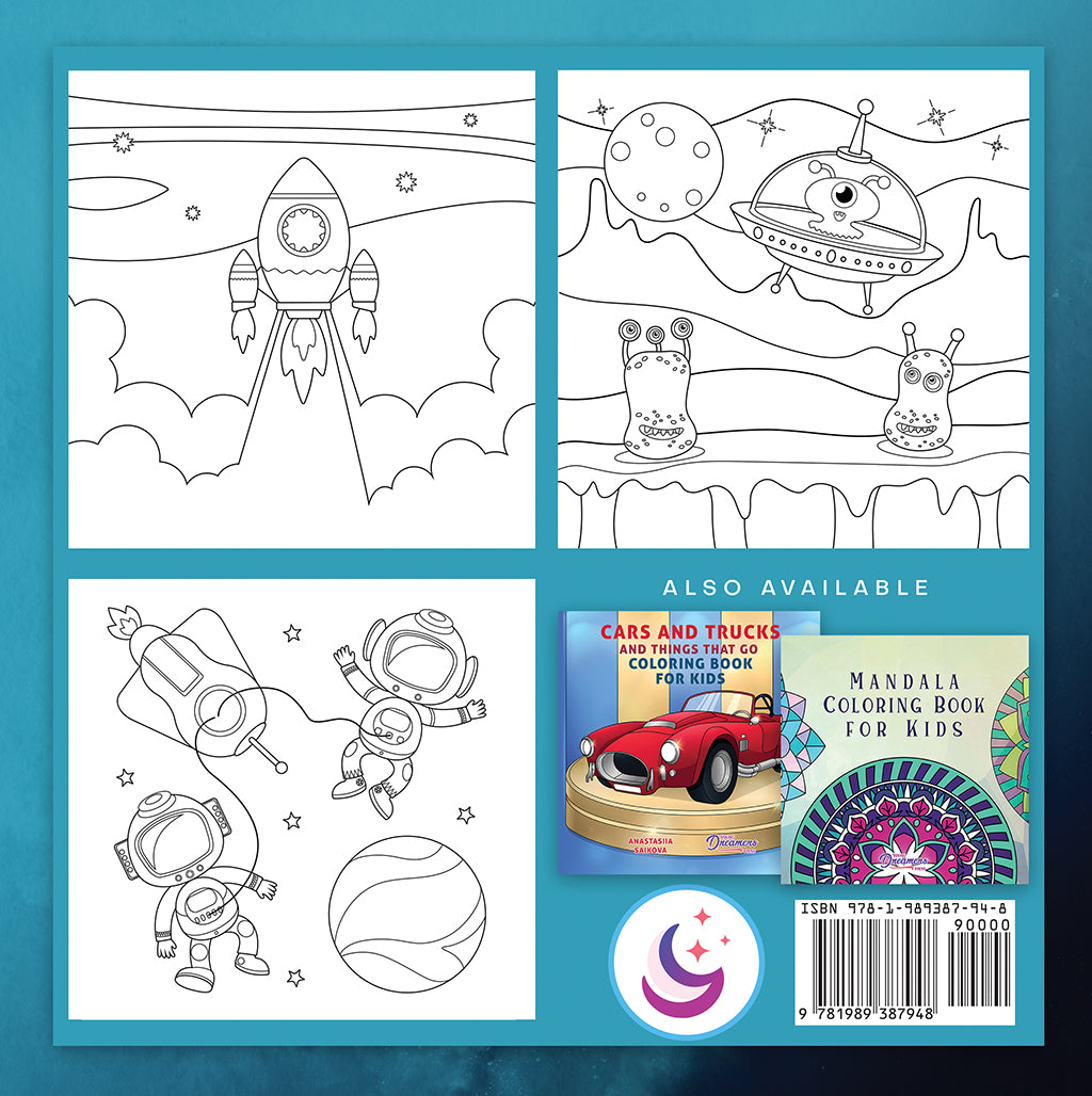 Space Coloring Book for Kids