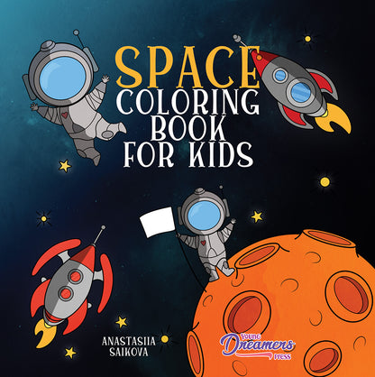 Dinos, Rockets & Wheels Coloring Bundle