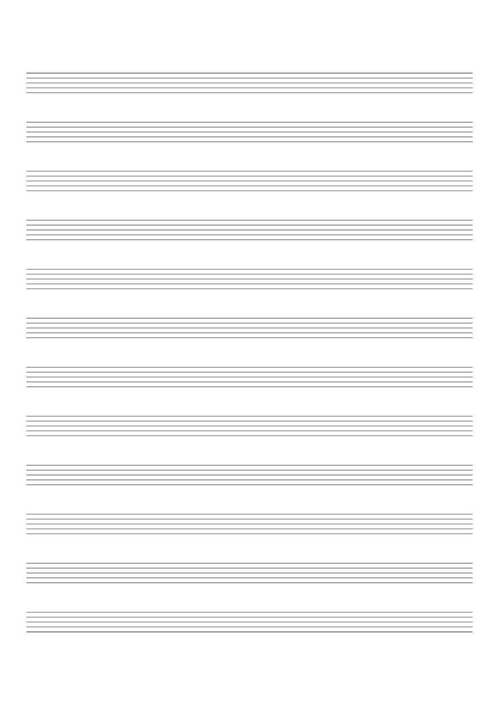 Manuscript Paper: Floral Unicorn | A4 Blank Sheet Music Notebook