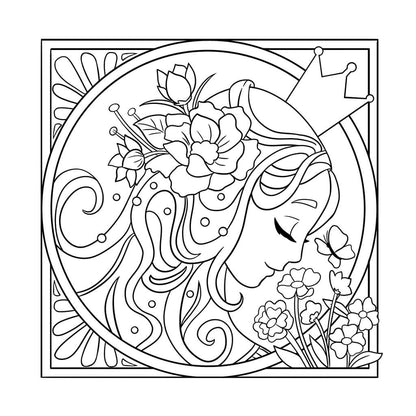 Princess Coloring Book