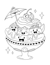 Load image into Gallery viewer, Color Your Cravings: A Junk Food Coloring Book for Kids Ages 6-8, 9-12

