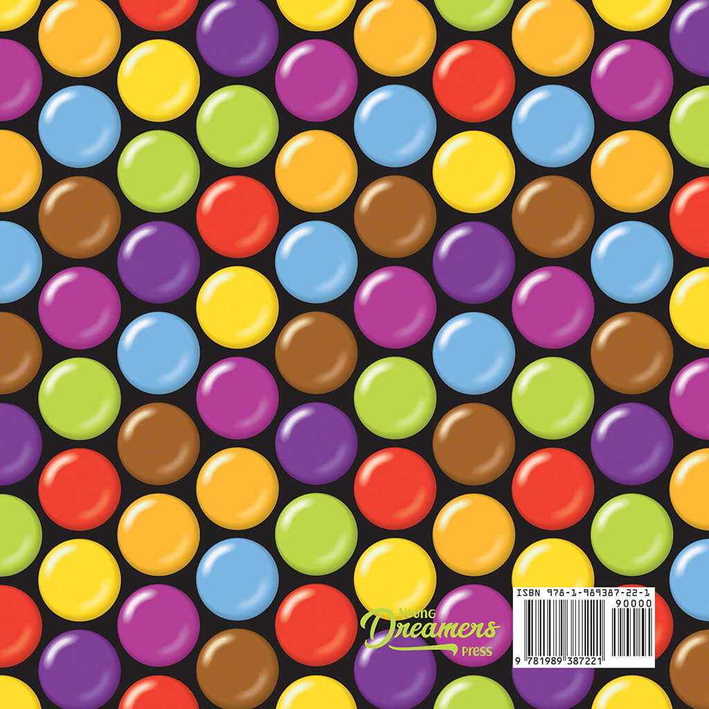 Music Manuscript Book: Coated Candy, Large Kids Stave Paper