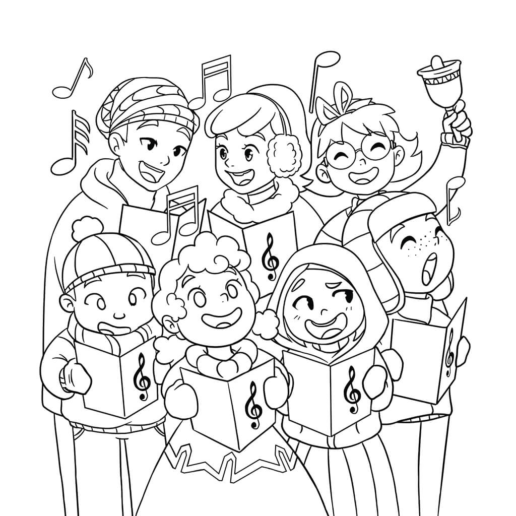 Christmas Coloring Book for Kids (Spiral Edition)