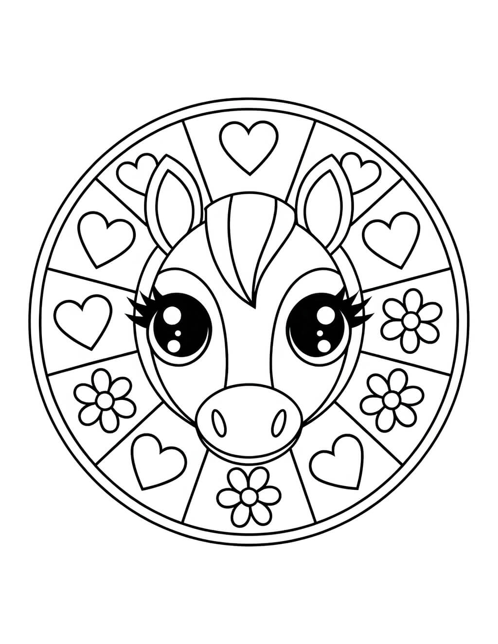 10 Free Horse Coloring Pages