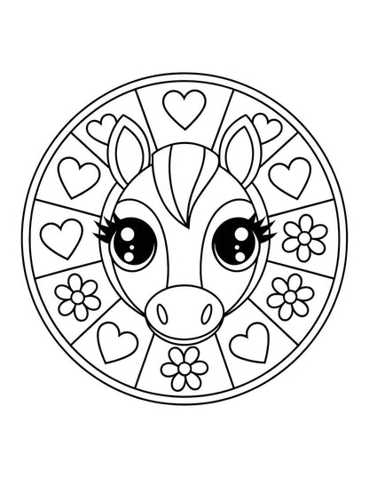 10 Free Horse Coloring Pages