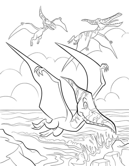 Dinosaur Coloring Book