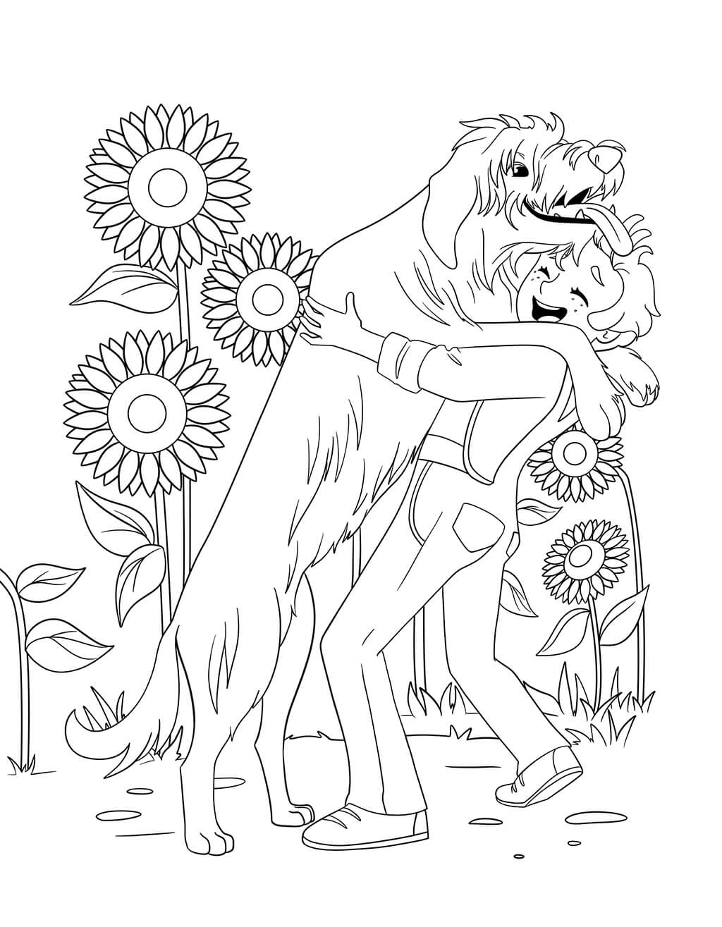 Dog Coloring Book for Kids