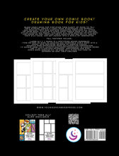 Load image into Gallery viewer, Blank Comic Book for Kids: Super Hero Notebook (Hardcover)
