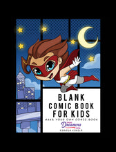 Load image into Gallery viewer, Blank Comic Book for Kids: Super Hero Notebook (Hardcover)
