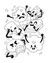 Load image into Gallery viewer, Color Your Cravings: A Junk Food Coloring Book for Kids Ages 6-8, 9-12
