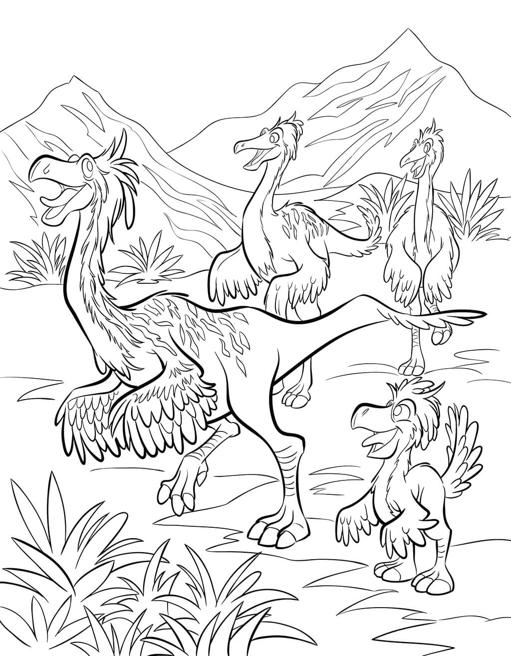 Dinosaur Coloring Book