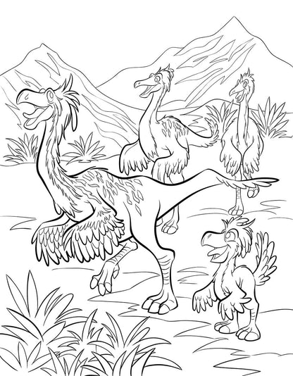 Dinosaur Coloring Book