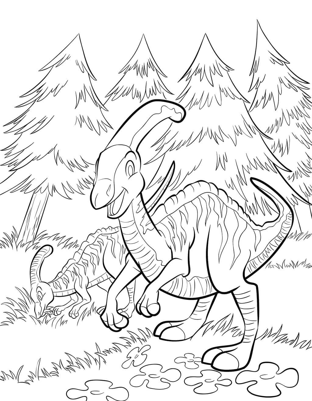 Dinosaur Coloring Book