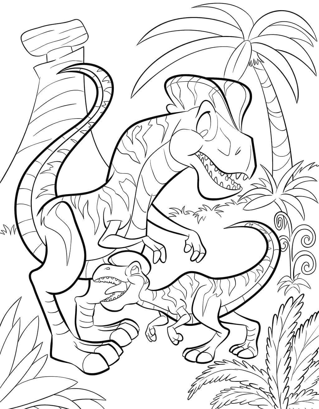 Dinosaur Coloring Book