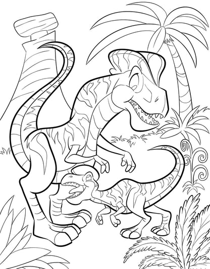 Dinosaur Coloring Book