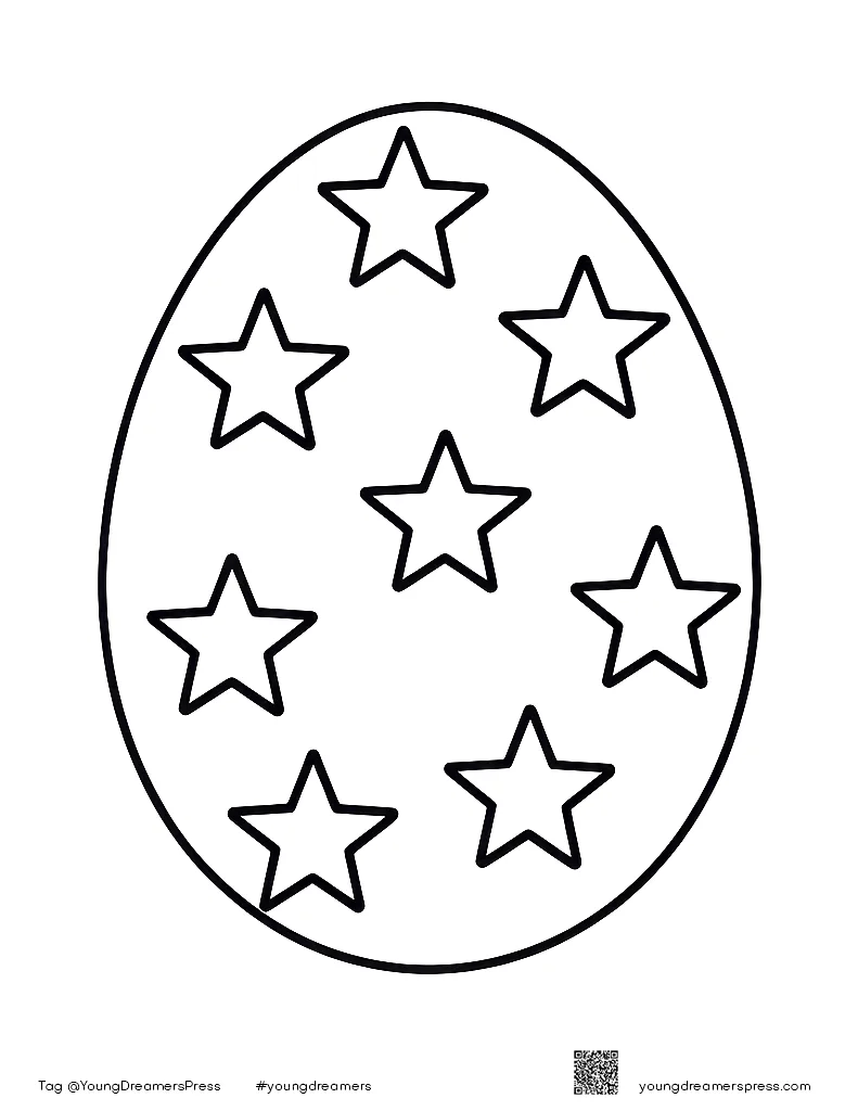 Easter Egg Coloring Pages — 24 Printable Pages for Kids