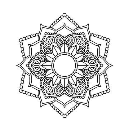 Meditative Mandalas Coloring Book for Kids (Spiral Edition)