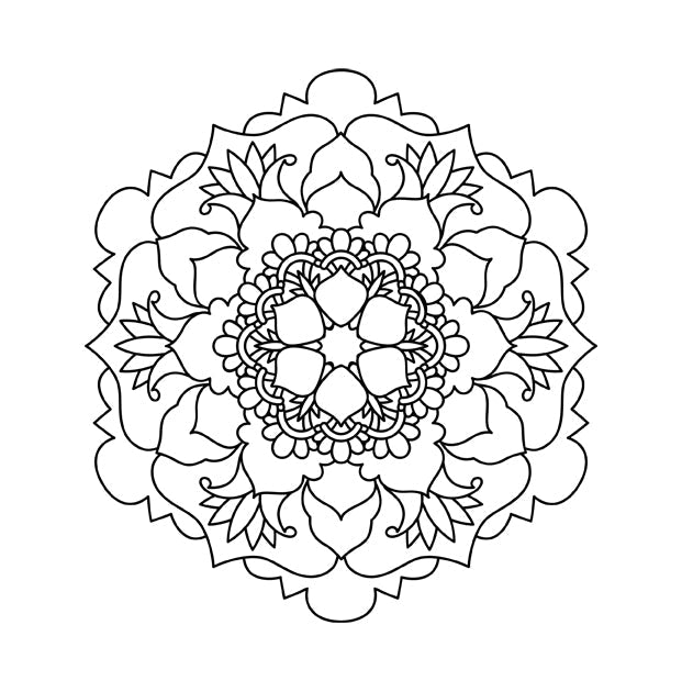 Mindful Mandalas Coloring Book for Kids (Spiral Edition)