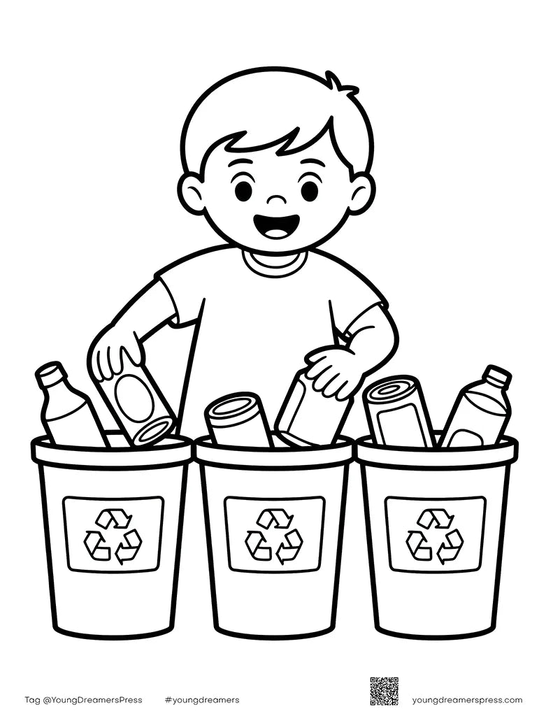 Free Earth Day Recycling Printable
