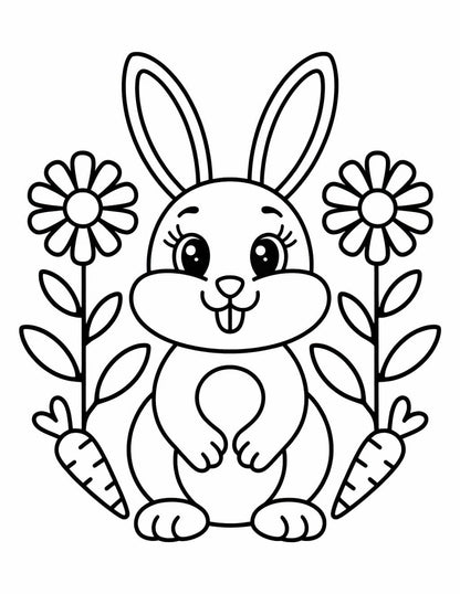 15 Free Easter Coloring Pages for Toddlers