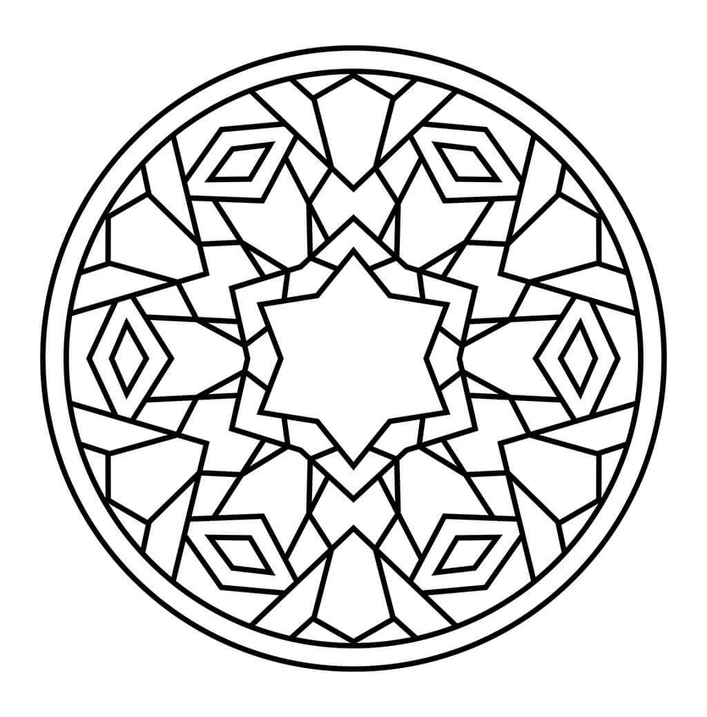 Meditative Mandalas Coloring Book for Kids (Spiral Edition)