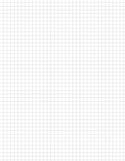 Graph Paper Notebook: Blue Waves Drawing