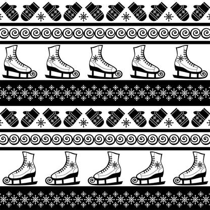 Hello Winter: A Black and White Baby Book