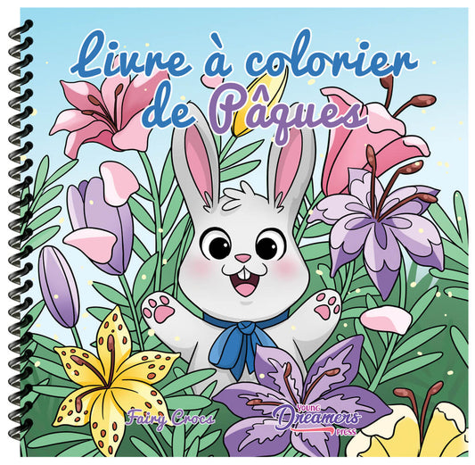 Livre à colorier de Pâques (Couverture à spirales)