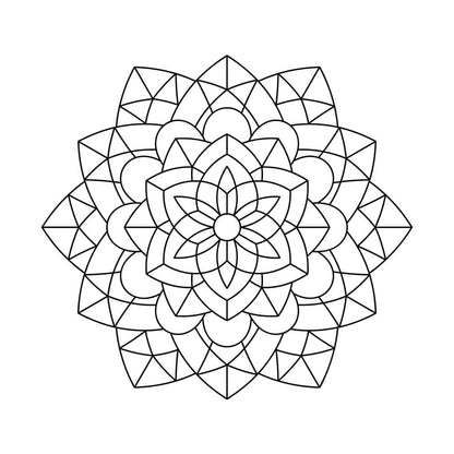 Mandala Coloring Book for Kids